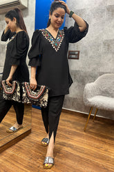 Black Antique Work Set